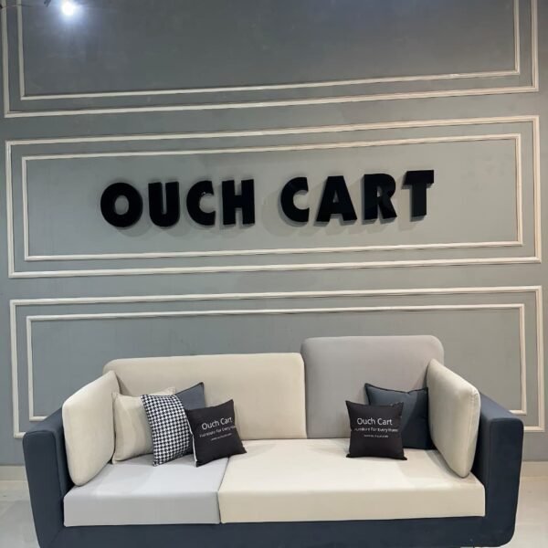 Luxurious Velvet Upholstered 3-Seater Sofa