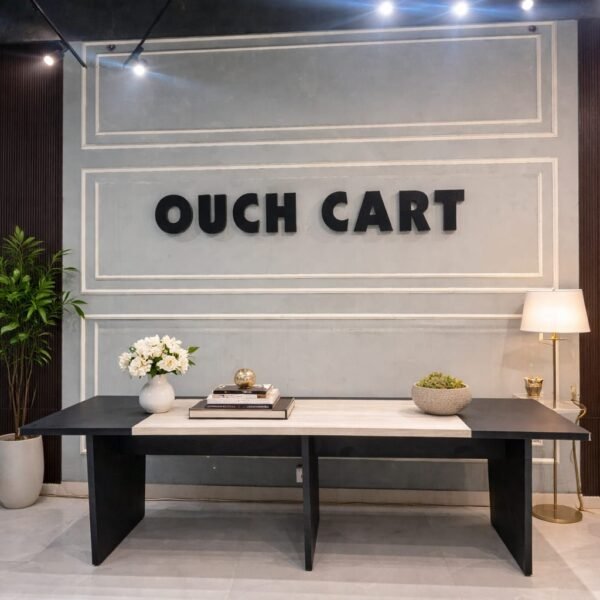 Modern Two-Tone Conference Table | Premium Executive Meeting Table for Office & Boardroom