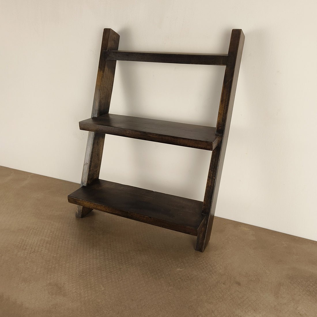 AMELIA Wooden Shelf 2 Step Ladder - Image 7