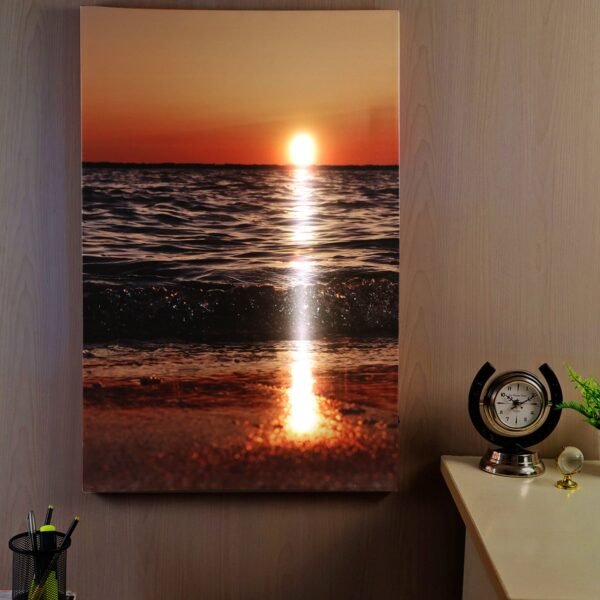 Golden Horizon – LED Sunset Wall Art