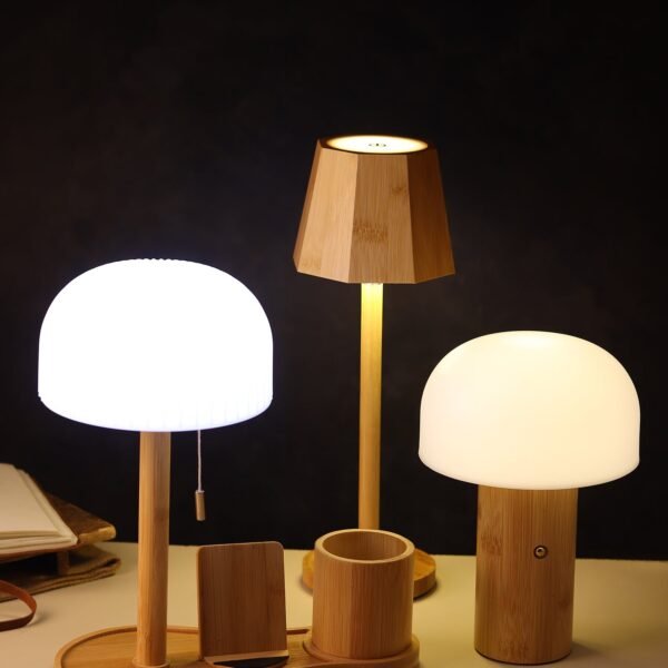 Mush Wood Study Lamp