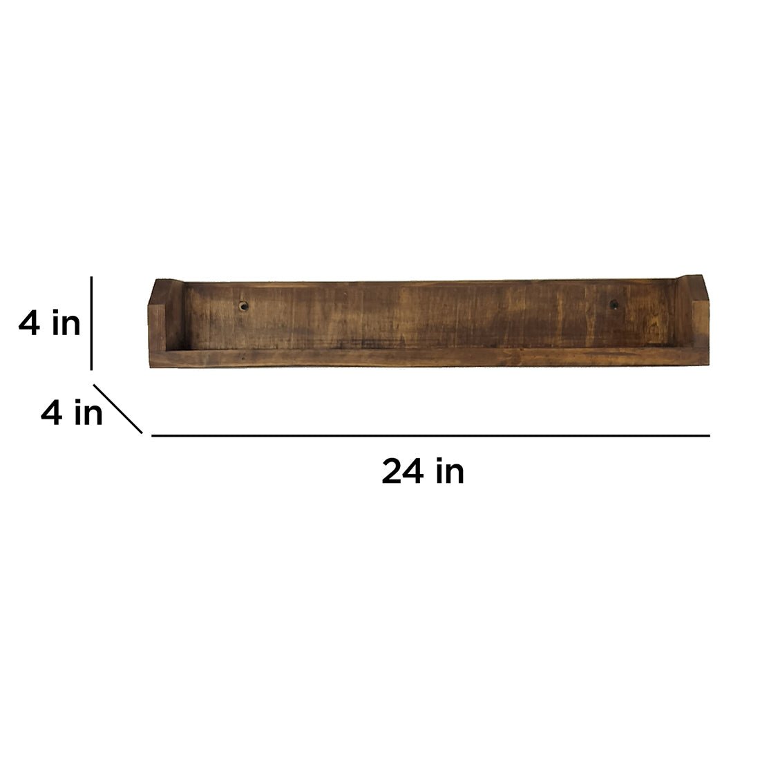 Jean Wooden Wall Shelf Organiser - Image 11