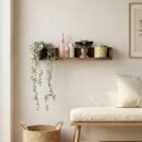 Jean Wooden Wall Shelf Organiser