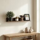 Karl Wooden Wall Shelf Organiser