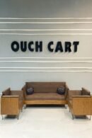 Modern Minimalist 3+1+1 Sofa Set by Ouch Cart