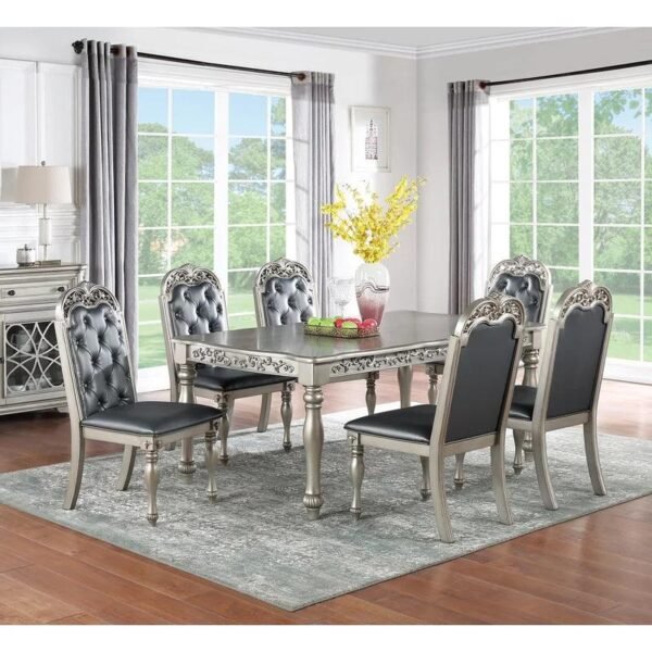 "7-Piece Dining Set: A Perfect Blend of Style and Function for Your Dining Room"